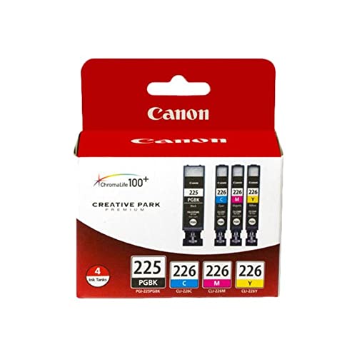 Canon PGI225/CLI226 Color Multi Pack Compatible to iP4820, MG5220, MG5120, MG6120, MG8120, MX882, iX6520, iP4920, MG5320, MG6220, MG8220, MX892