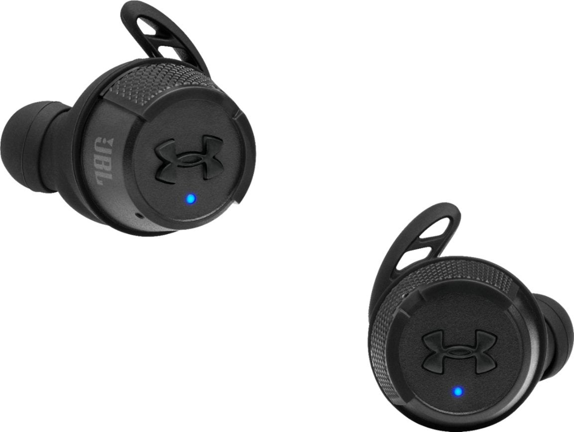 JBL - Under armour True Wireless Sport In-Ear Headphones - Black